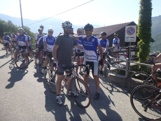 Notre guide cyclo italien pour la sortie de dimanche matin.